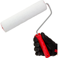 Велюровый бесшовный белый валик Петрович 240мм, ворс 4-5мм П118-240 4100002836