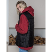 Утепленный жилет Факел Офис, тк.Дюспо, черный, размер 68-70 52044000.009