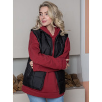 Утепленный жилет Факел Офис, тк.Дюспо, черный, размер 68-70 52044000.009