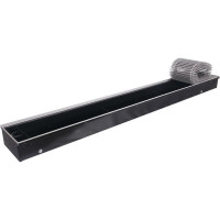 Внутрипольный конвектор STOUT SCN-1100-1124180 SCN 110.240.1800, решётка роликовая RG008TBK2HDQ0I