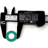 Прокладка безасбестовый паронит HG 3/4" (14x24x2 мм), 20 шт 1648888