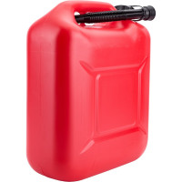 Канистра 20 л, красная для топлива в комплекте с крышкой и лейкой 3ton 55299