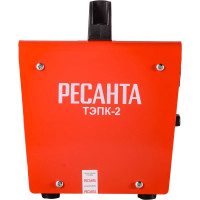 Тепловая электрическая пушка Ресанта АКЦИЯ ТЭПК-2 керамический нагревательный элемент, квадратный корпус 67/1/40