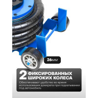 Подкатной пневматический домкрат Forsage 3.5т F-YHQD-3WT-270B(51125)  F-YHQD-3WT-270B NEW /3,5/(51125)