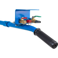 Подкатной пневматический домкрат Forsage 3.5т F-YHQD-3WT-270B(51125)  F-YHQD-3WT-270B NEW /3,5/(51125)