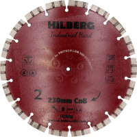 Диск алмазный отрезной Hilberg 230 (2шт) Industrial Hard CnB HI886