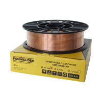 Проволока сварочная ER 70S-6 0.8 мм, 5 кг Fonwelder 105550-F