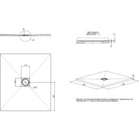 Литьевой поддон ALLEN BRAU Priority 900x800 8.31001-21 00267159
