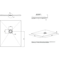Поддон литьевой ALLEN BRAU Priority 1000x800 8.31003-21 00267161