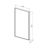Зеркало 500x1000 ALLEN BRAU INFINITY 1.21021.BL 00298471