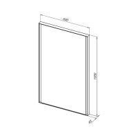Зеркало ALLEN BRAU INFINITY 600x1000 1.21019.BL 00298469