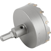 Коронка кольцевая с карбидными вставками Профи 73 мм FIT IT 36856