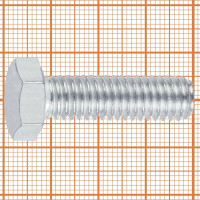 Болт FastenPro DIN 933 высокопрочный M12x40 2 шт. 14-0020583