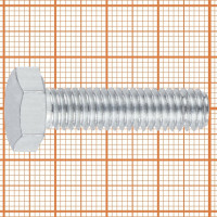 Болт FastenPro DIN 933 высокопрочный M10x40 4 шт. 14-0020578