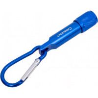 Карабин с фонариком Следопыт 5 см, алюминий PF-SH-08