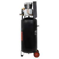 Компрессор VERTON Air AC-100/420V вертикальный бак, масляный ременной 420л/мин,100л,12бар, 2,5кВт, 230В, рапид 01.12210.13370