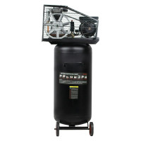 Компрессор VERTON Air AC-100/420V вертикальный бак, масляный ременной 420л/мин,100л,12бар, 2,5кВт, 230В, рапид 01.12210.13370