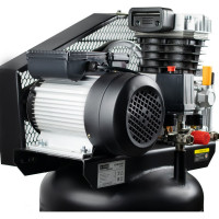 Компрессор VERTON Air AC-100/420V вертикальный бак, масляный ременной 420л/мин,100л,12бар, 2,5кВт, 230В, рапид 01.12210.13370