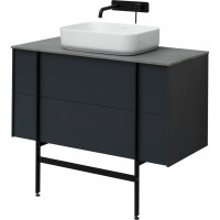 Тумба под раковину ALLEN BRAU Reality 100 anthracite matt 1.32007.AM 00274399