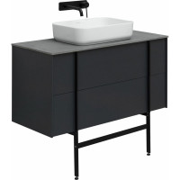 Тумба под раковину ALLEN BRAU Reality 100 anthracite matt 1.32007.AM 00274399