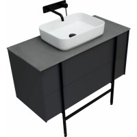 Тумба под раковину ALLEN BRAU Reality 100 anthracite matt 1.32007.AM 00274399