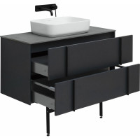 Тумба под раковину ALLEN BRAU Reality 100 anthracite matt 1.32007.AM 00274399