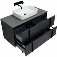 Тумба под раковину ALLEN BRAU Reality 100 anthracite matt 1.32007.AM 00274399