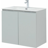 Подвесная тумба Aquanet Алвита new 80 2 двери, серый 00277528