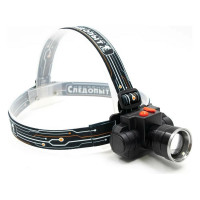 Налобный фонарь Сибирский следопыт Импульс, 1 LED, аккум. 220В, USB, PF-PFL-HL41