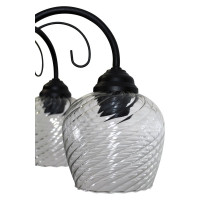 Светильник ЭЛЕТЕХ Берта 151 черный муар (Плафон 8270) НСБ 01-5x60-132 Е27 ИУ 1005404647