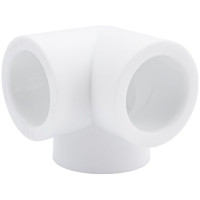 Тройник RTP PPR двухплоскостной 25 белый 31204
