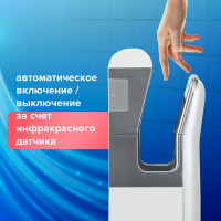 Сушилка для рук SONNEN Hd-m6667, 2000 Вт, Уф, погружного типа, время сушки 10 секунд, пластик 607222