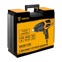 Сетевой ударный гайковерт DEKO DKIW1100, 1100 Вт, 550 Нм 063-3004