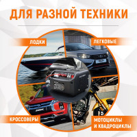 Пуско-зарядное устройство WIEDERKRAFT 12/24 в, 300а WDK-Start300