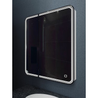 Зеркало-шкаф с подсветкой Art&Max VERONA правый AM-Ver-800-800-2D-R-DS-F