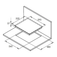 Варочная поверхность KUPPERSBERG ICS 612 6427