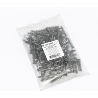 Дюбель с ударным шурупом МВИС Крепежные системы дюбель-гвоздь с усами, 6x60 мм, полипропилен, потай., 100 шт. ДБМ0660П