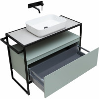 Тумба ALLEN BRAU PRIORITY 100 рapyrus white matt 00274305 1.31003.PWM