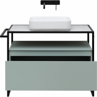 Тумба ALLEN BRAU PRIORITY 100 рapyrus white matt 00274305 1.31003.PWM