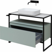 Тумба ALLEN BRAU PRIORITY 100 рapyrus white matt 00274305 1.31003.PWM