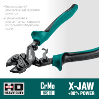 Компактный цельнокованый болторез KRAFTOOL X-Bolt 200 мм 23283
