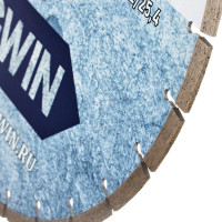 Диск алмазный TORGWIN отрезной сегмент по бетону и камню 400х25.4/10х3.8мм. Сold press Standard T561628