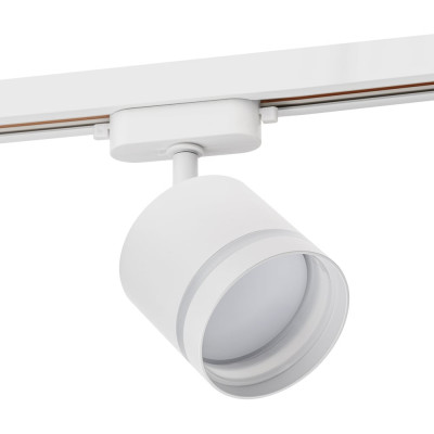 Трековый светильник RITTER Artline поворотный цилиндр 85x80mm GX53 230В алюминий/пластик 4м2 белый 59865 1