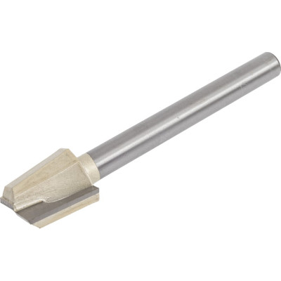 Фреза пазовая прямая с торцевым ножом удлиненная стф-1007 30x30x100 мм, хв-к 12 мм стф-10070130