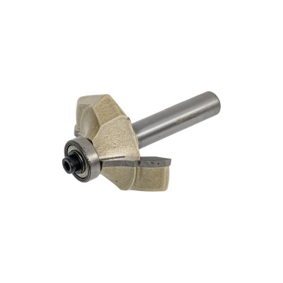 Фреза кромочная фигурная с нижним подшипником стф-2102 45х12 мм, хв-к 8 мм Strong стф-21020045