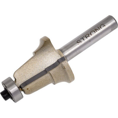 Фреза кромочная фигурная с нижним подшипником стф-2201 30х25 мм, хв-к 8 мм Strong стф-22010030