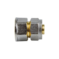 Муфта Aquasfera МП обжимная, латунь, Дн20х1/2 ВР 7002-03 027-8716