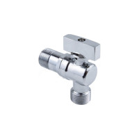 Шар угловой кран Aquasfera латунь, бытовой, без отражателя, G1/2х3/4 Ру10 р/р 1041-02 007-7421