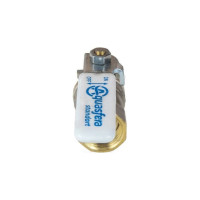 Шаровой кран Aquasfera латунь, никель, полнопроходной, рычажный, Standard Ду15 Ру40 м/р 1103-01 107-5145
