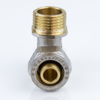 Угольник Aquasfera МП обжимной, латунь Дн20х3/4х90гр НР 7006-04 027-8751